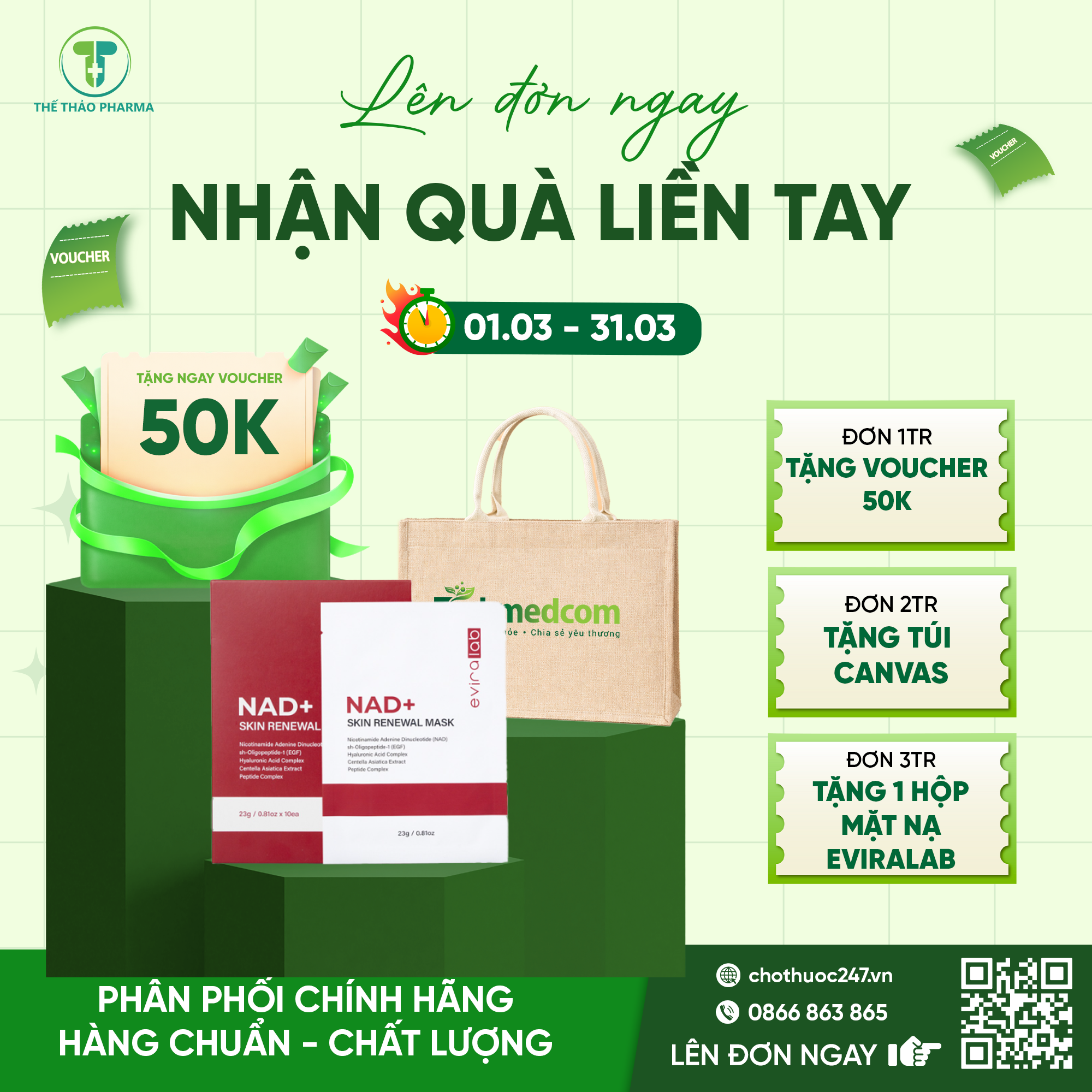 🎁 LÊN ĐƠN NGAY – NHẬN QUÀ LIỀN TAY 🎁